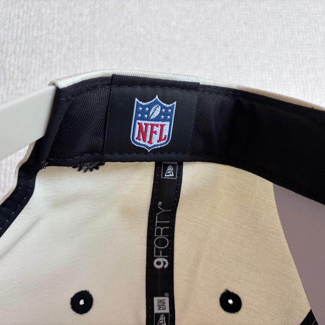 【海外限定】ニューエラ 9FORTY Aフレーム NFL レイダース ペイズリー