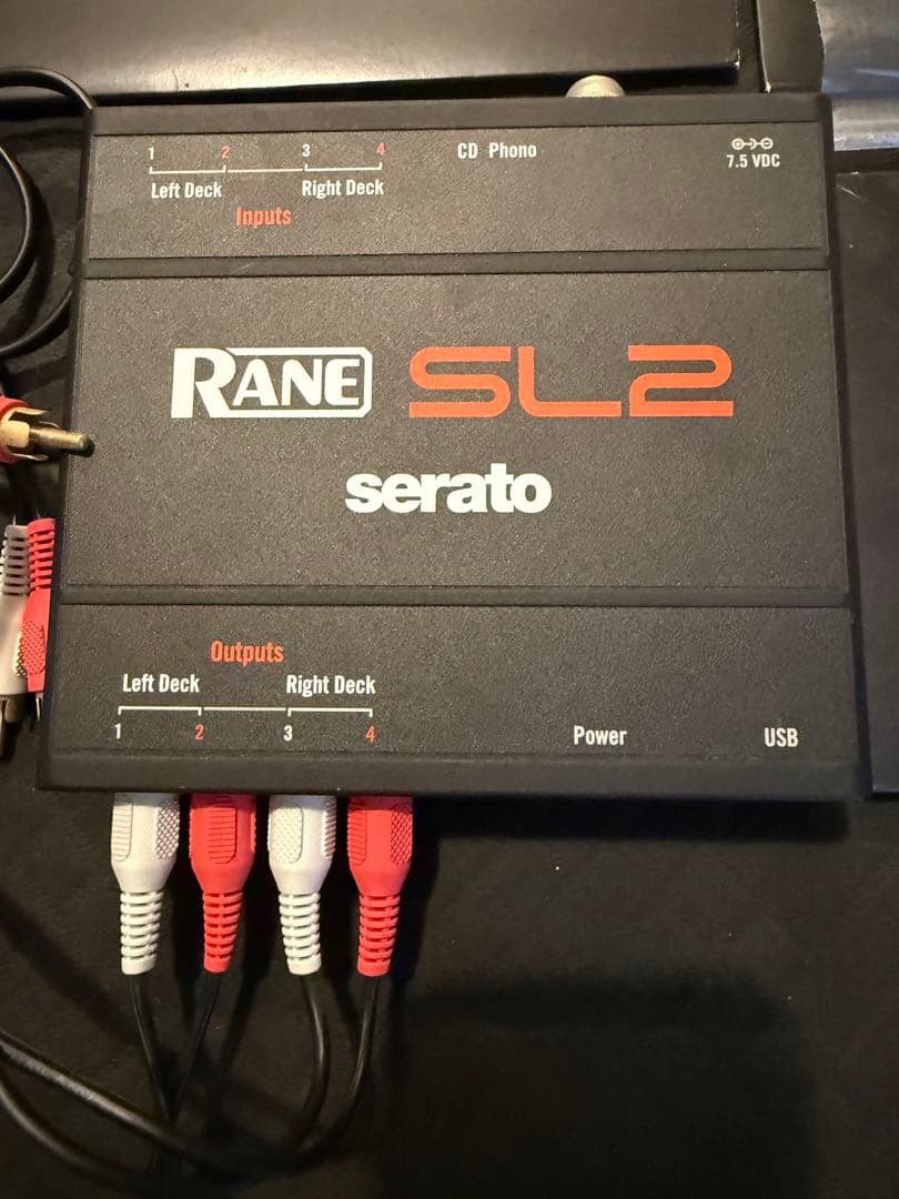 Rane SL2 Serato DJ インターフェース　バイナル2枚　CD2枚
