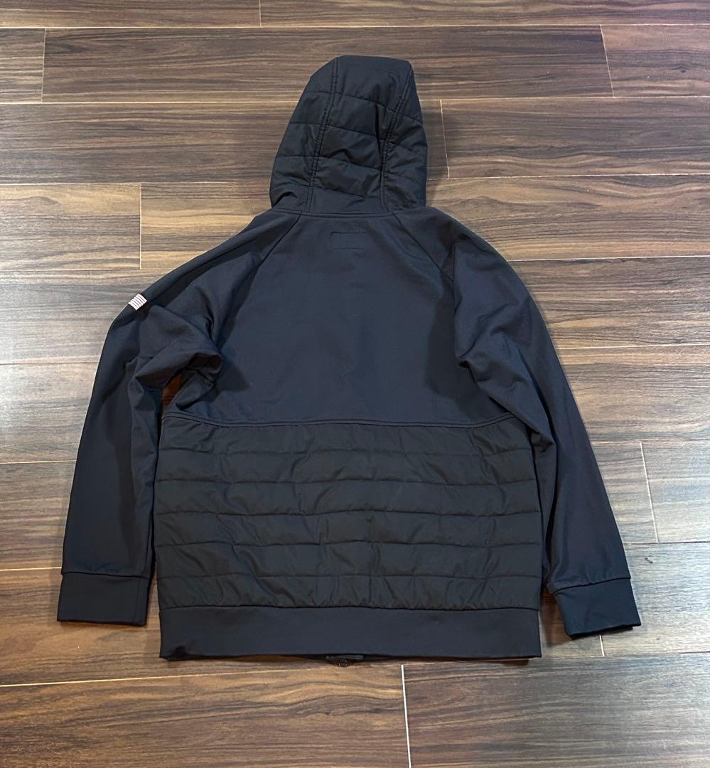 ブリーフィング　中綿ハイブリッドダウンパーカー