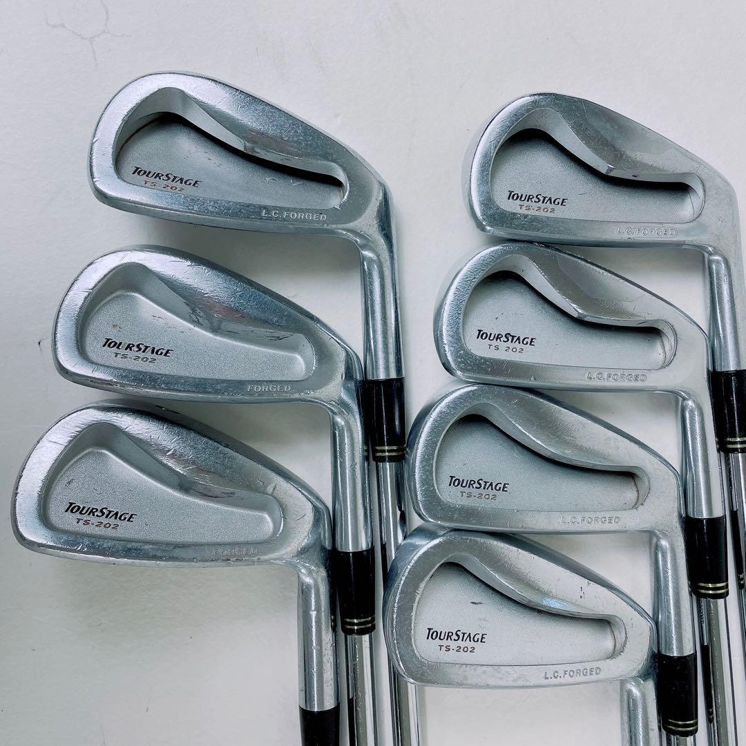 ツアーステージ　アイアン　TS-202 S 4-P 7本 N2513