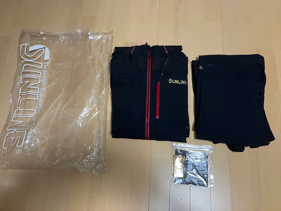 サンライン サーモセレクトシェルスーツ SUW-23301サイズLL 上下セット