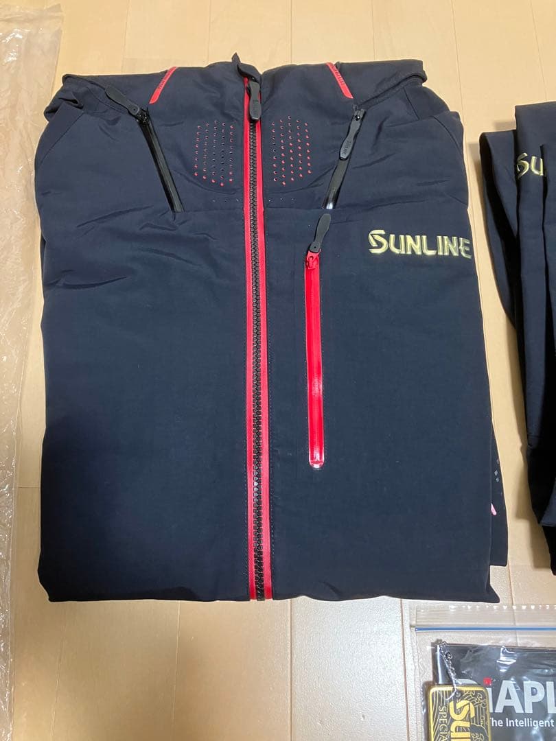 サンライン サーモセレクトシェルスーツ SUW-23301サイズLL 上下セット