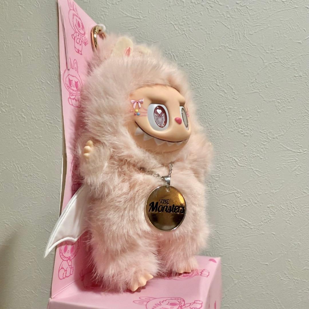 【海外限定！即日発送！】LABUBU ZIMOMO ピンク 白羽 ★早い者勝ち★