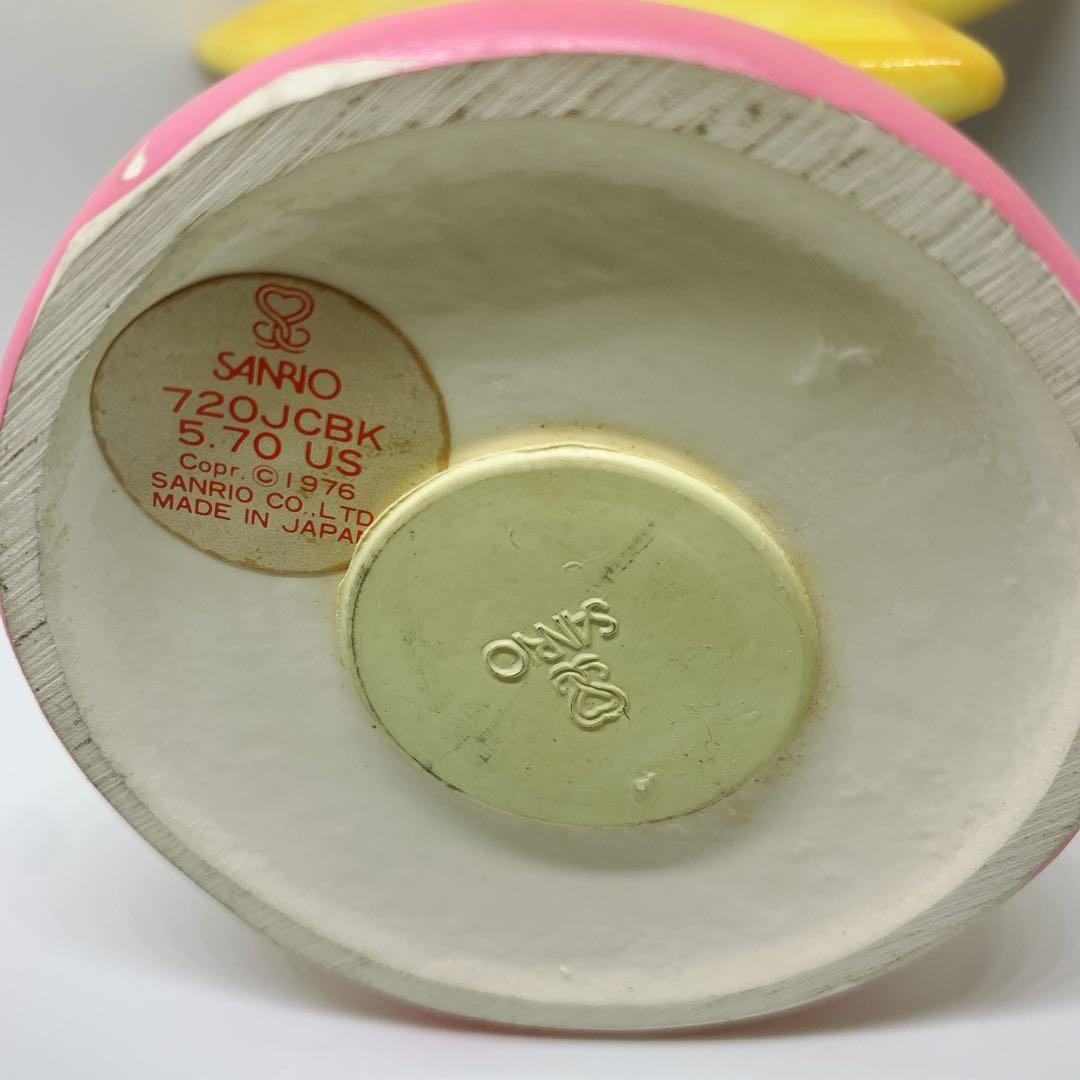 状態良◎レア✨ キキララ キキ 陶器 貯金箱 1976年製 昭和 レトロ 置物