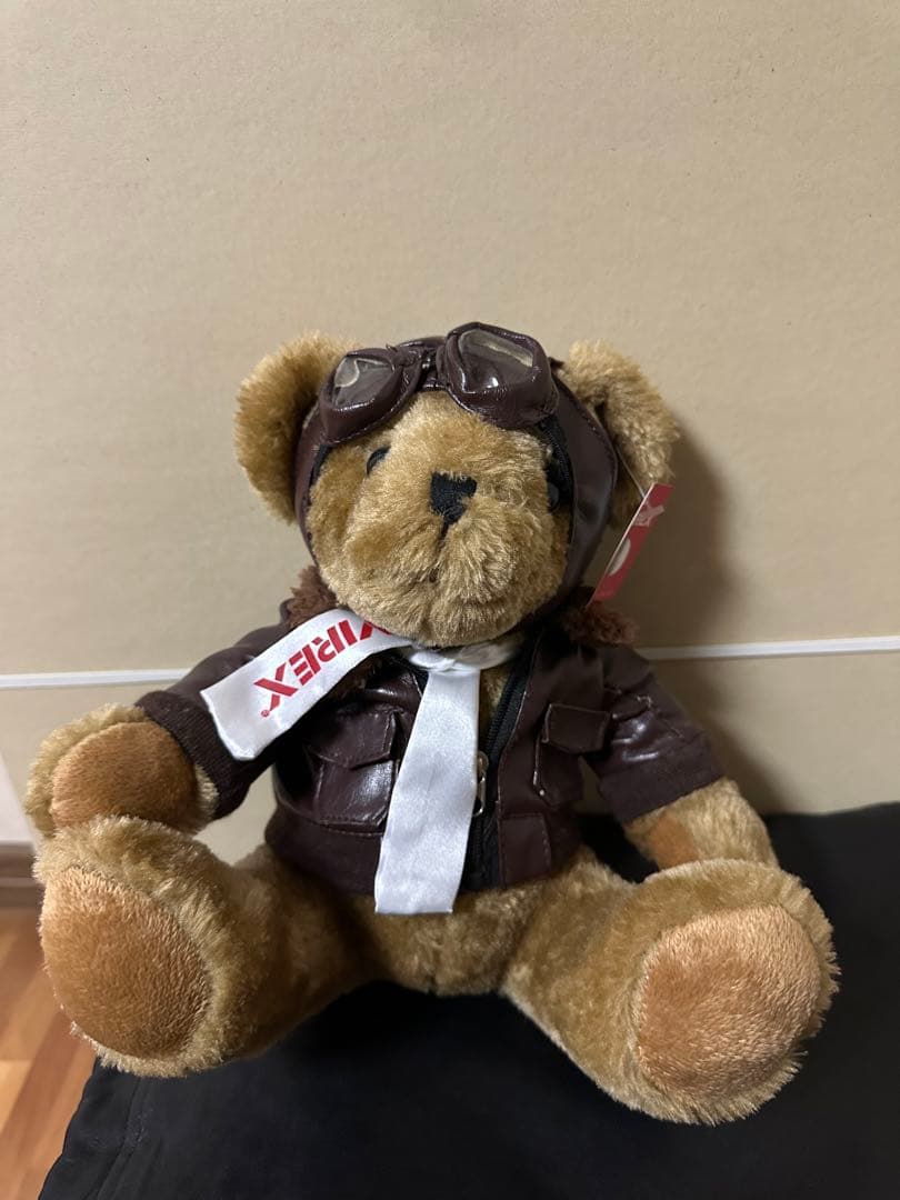 AVIREX パイロットテディベア ゴーグル付き