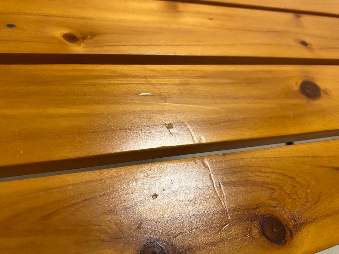 Coleman 木製アウトドアテーブル