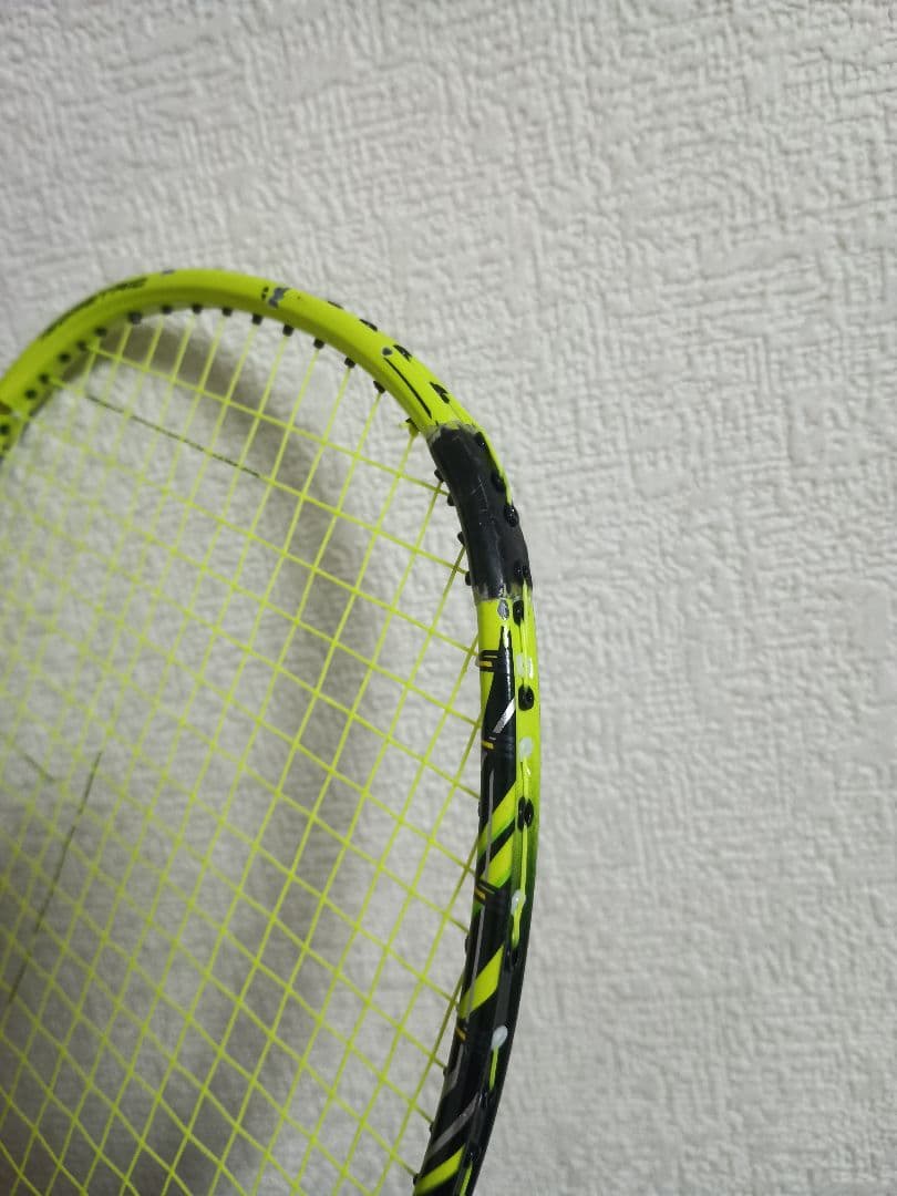YONEX NANORAY Z-SPEED 3UG5 ガット張り立て