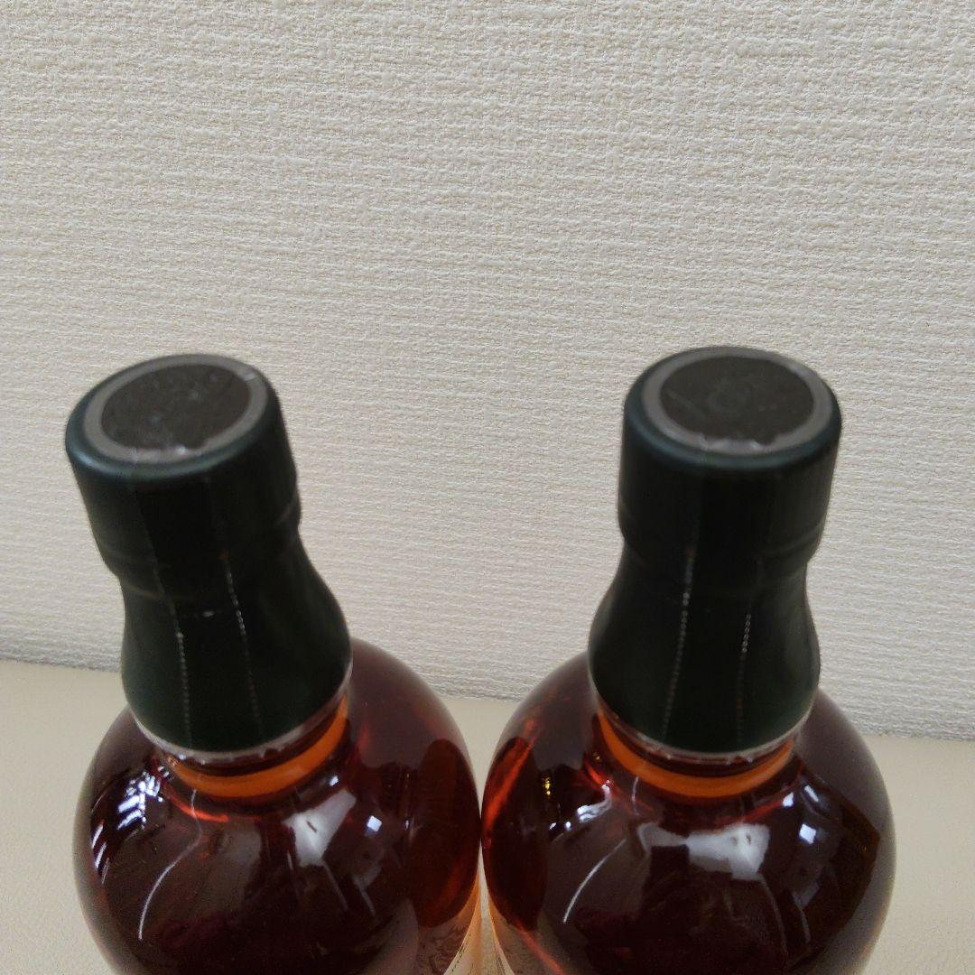 富士シングルグレインウイスキー白ラベル(旧ボトル)700ml　終売品2本セット