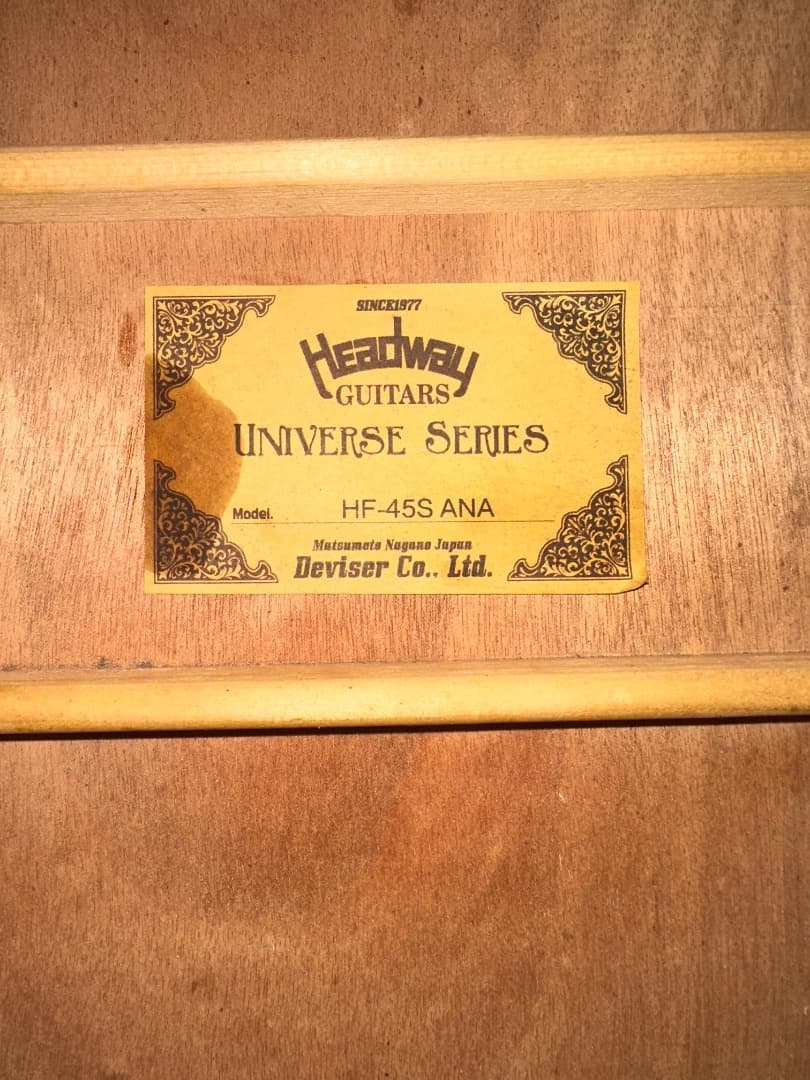 Headway HF-45S ANA アコースティックギター