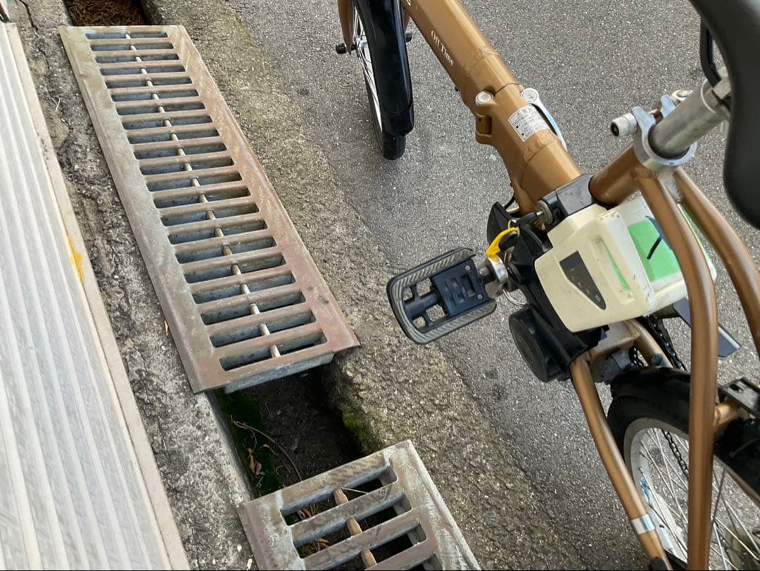 パナソニック新機種電動アシスト自転車OFF time前18.後20インチ折り畳み