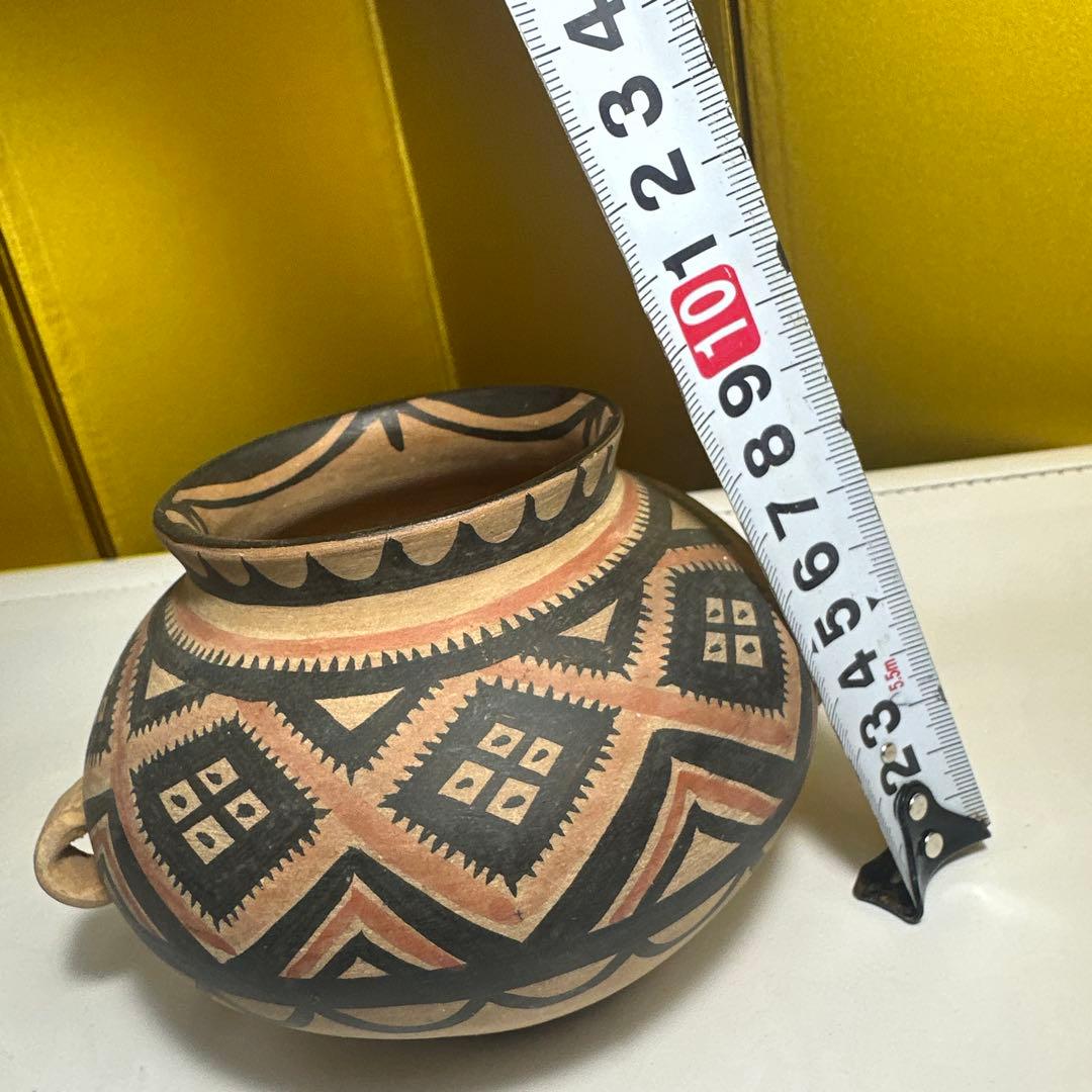 中国，骨董，彩陶，纪元前，陶器の丸型壺