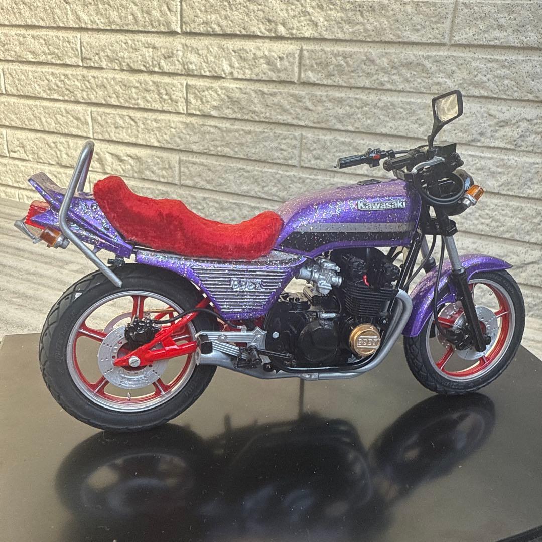 俺のマシン　Z400GP 完成品　当時物　旧車會　暴走族　1/12