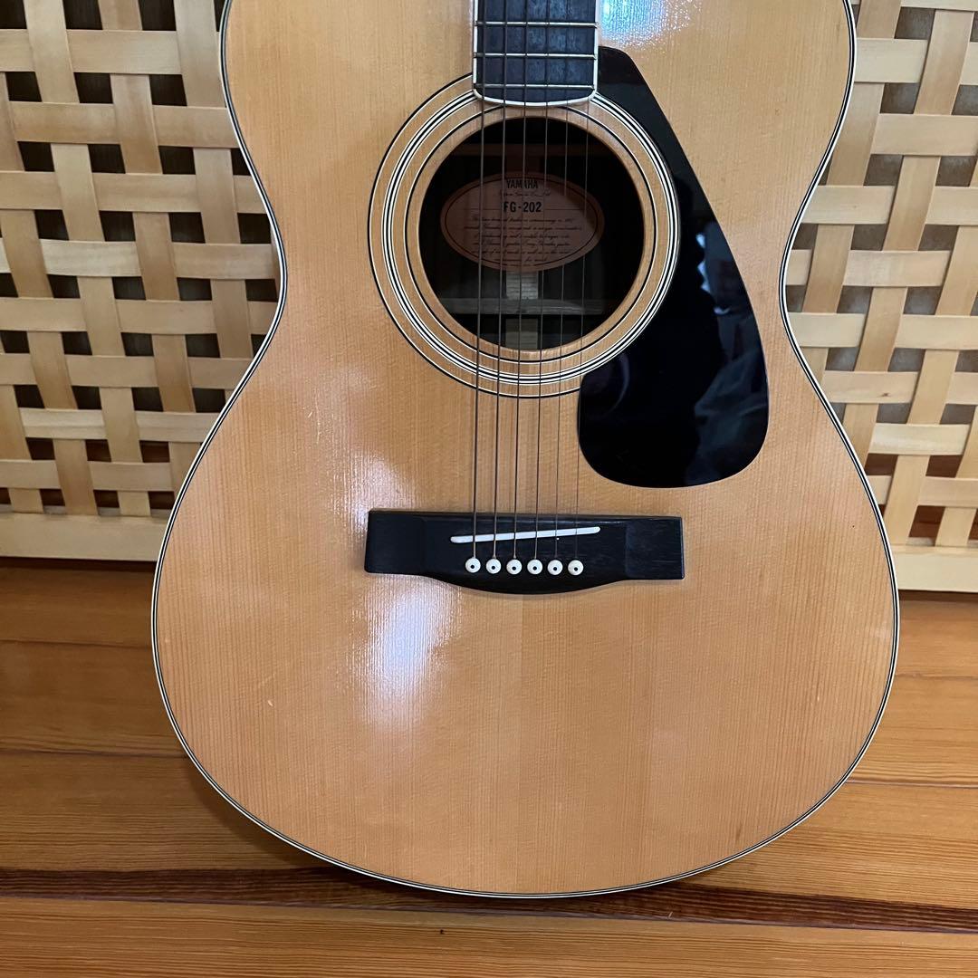【オレンジラベル】YAMAHA FG-202 アコースティックギター 日本製