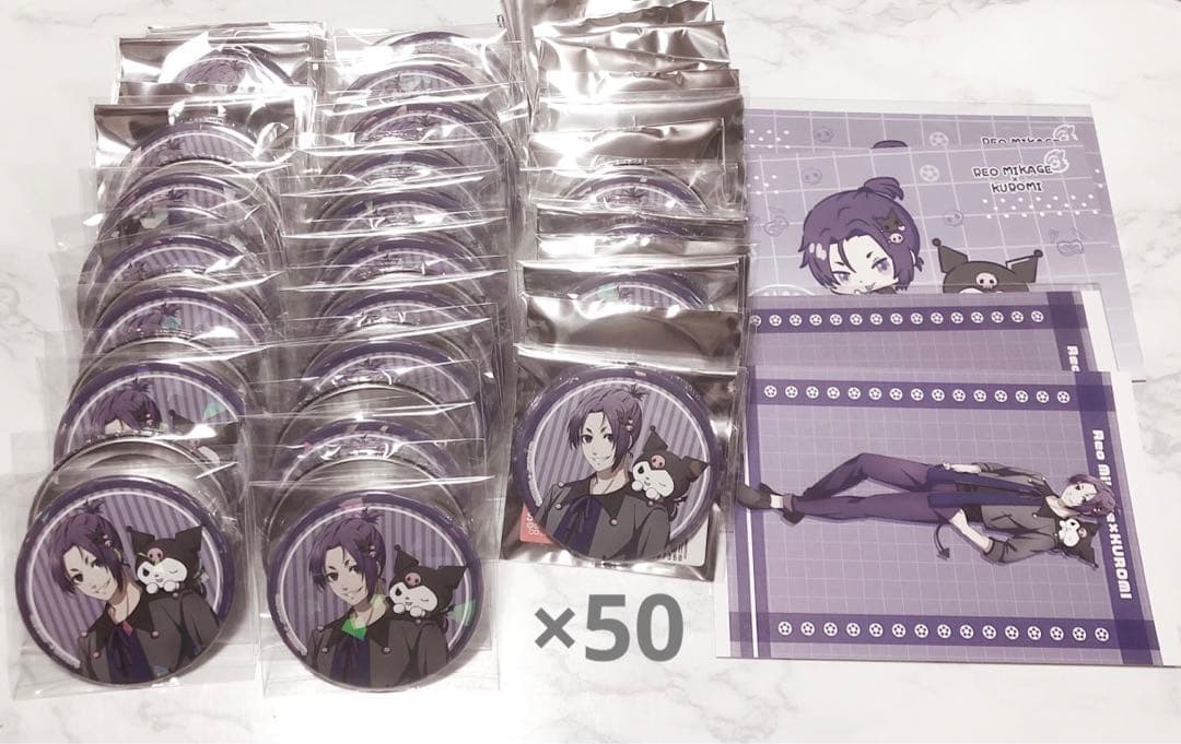 ❤︎ ブルーロック ￤ 御影玲王 ￤ サンリオ缶バッジ ❤︎