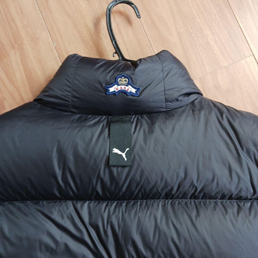 LUPO DI MARE :PUMAオリジナルコラボ/黒 ロングダウンジャケット