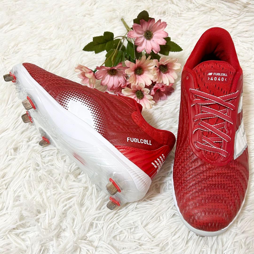 【新品】ニューバランス 大谷翔平 L4040TR7 野球 スパイク 26cm 赤