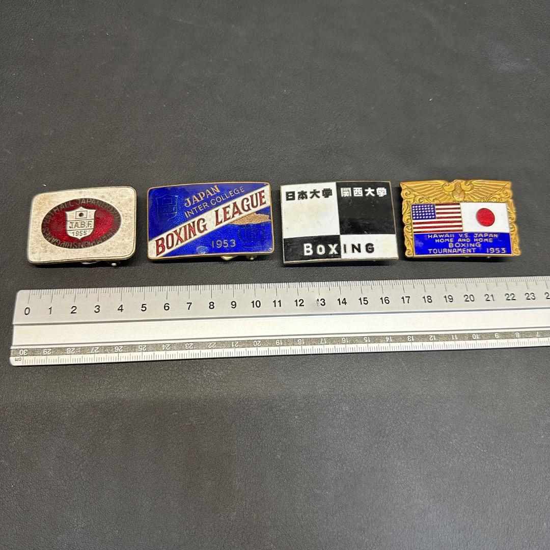♡Fb左1014 ボクシング アマチュア ベルト バックル 22点まとめ