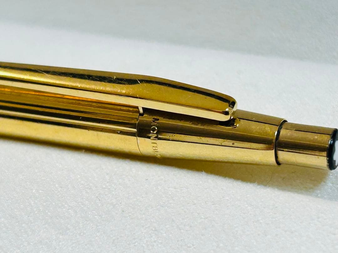 (美品)MONTBLANC No.1947モンブラン ノブレス 20金張：送料込