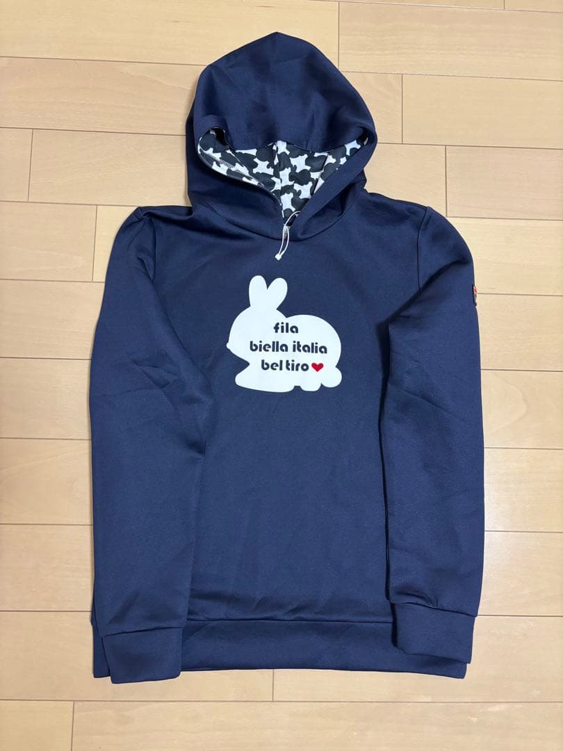 FILA　テニスウェアレディース　ウサギプリント パーカー Ｍ