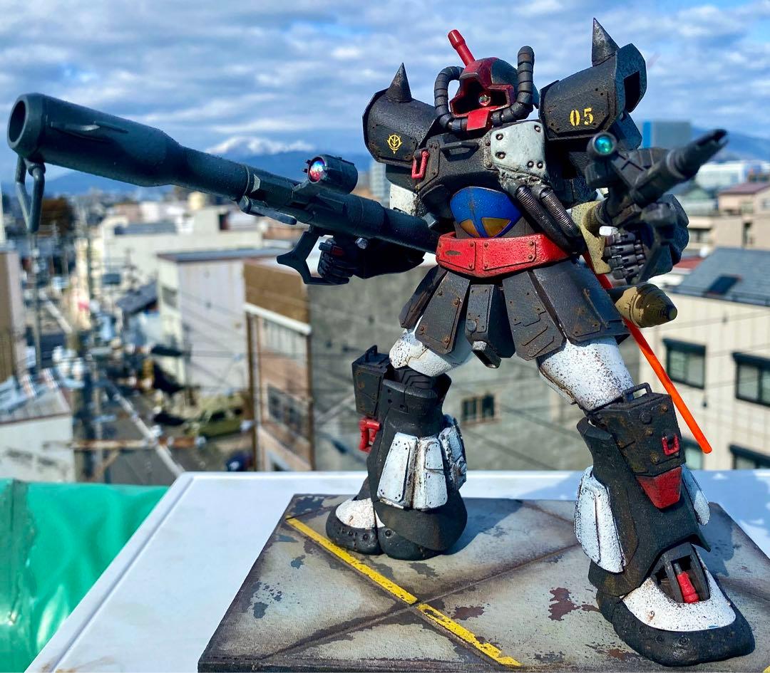 mg 1/100 MS-07C-5 グフ試作実験機　ガンプラ　完成品