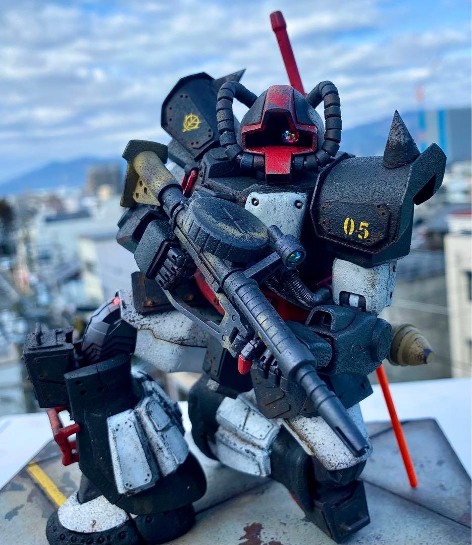 mg 1/100 MS-07C-5 グフ試作実験機　ガンプラ　完成品