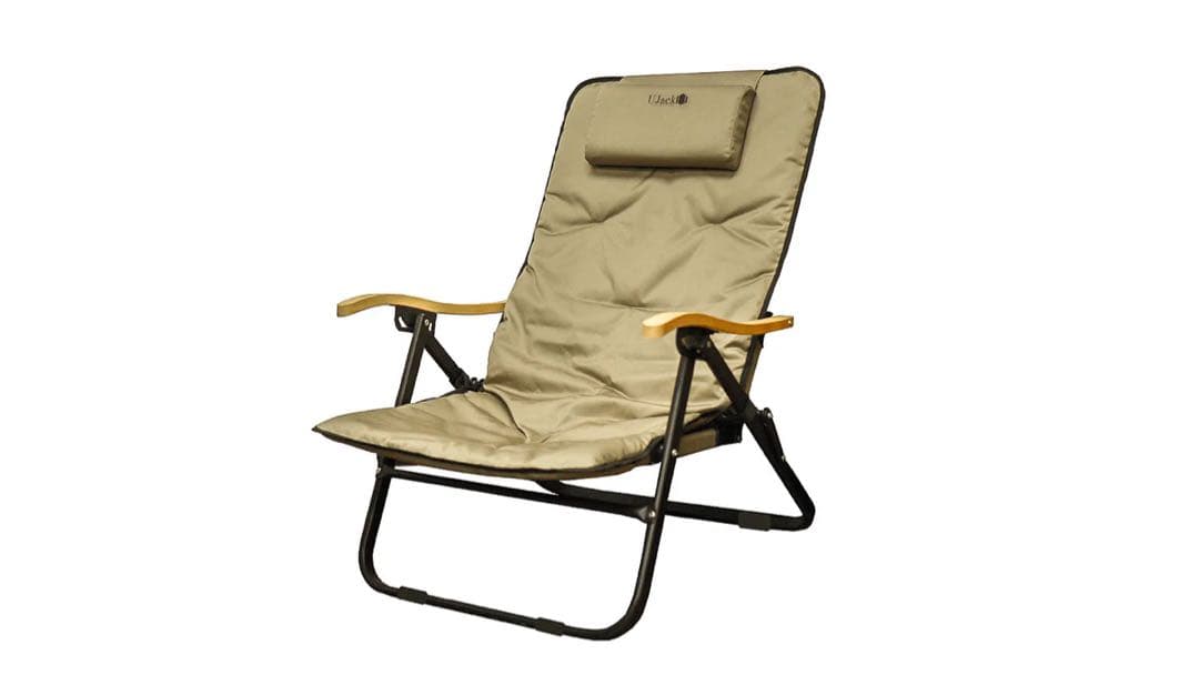 【札幌/引き取りor着払い】 UJack 難燃リクライニングローチェア2個セット