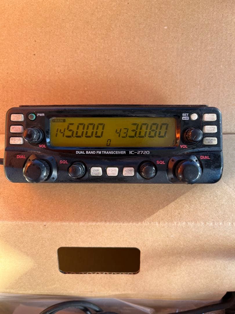 IC-2720D デュアルバンドFMトランシーバー