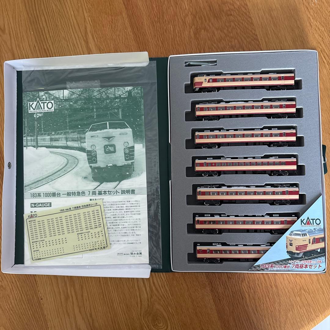 KATO 10-413 183系1000番台7両基本セット⑤付属品未使用未開封