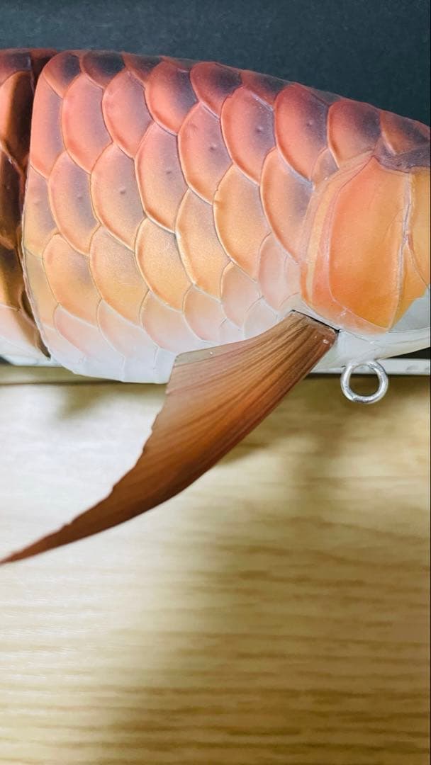 ハンドメイドルアー　アロワナ　マット　フローティング