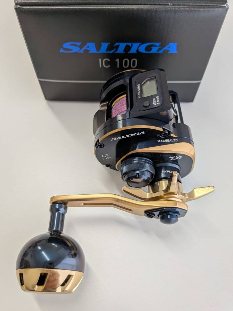 ダイワ　ソルティガ IC100　ベイトリール