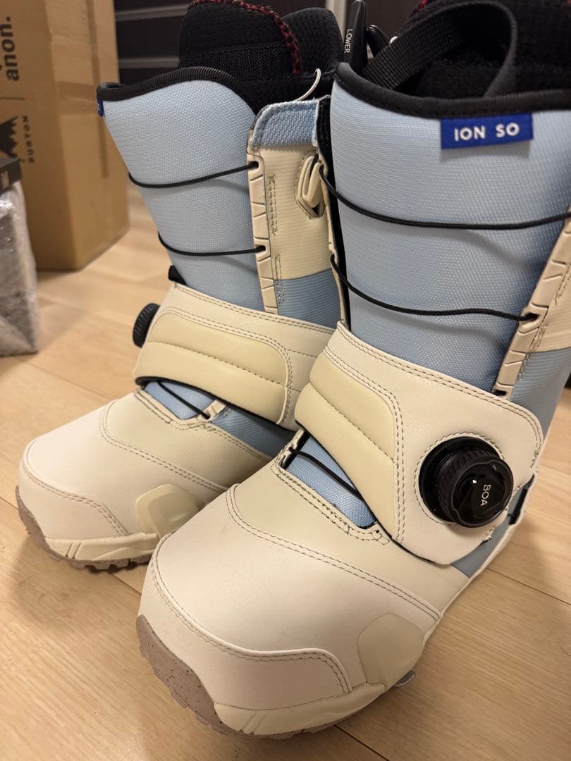 「値下げ」BURTON ION WIDEステップオンスノーボードブーツ 26cm