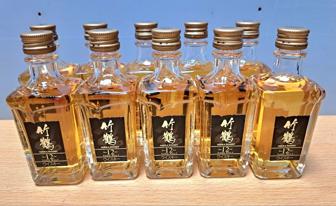 竹鶴 12年 ウイスキー 50ml 10本セット