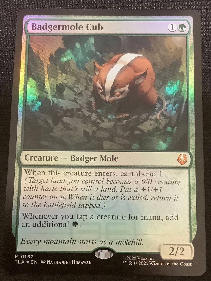 MTG アナグマモグラの仔　英版　Foil