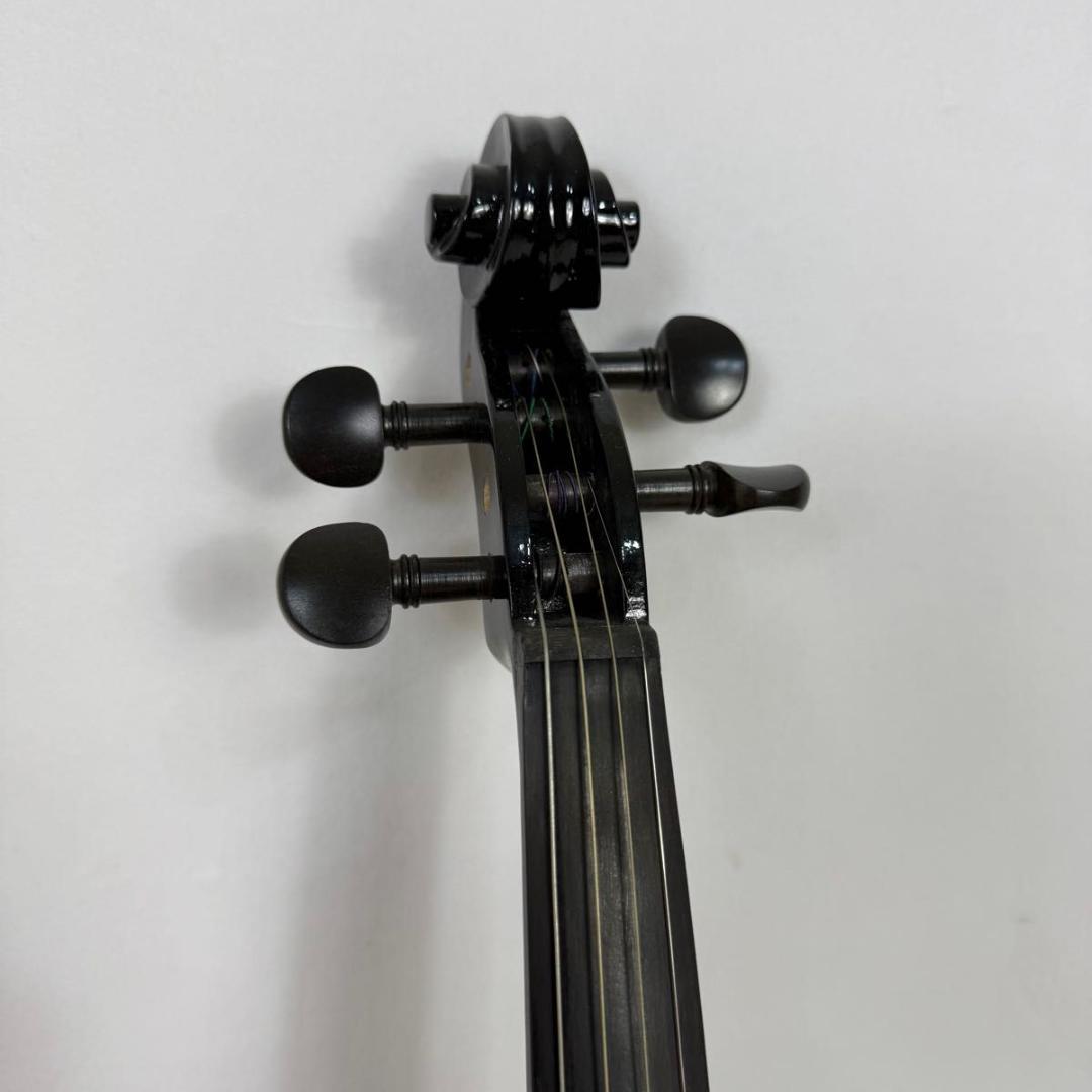 【美品】hallstatt サイレントバイオリン CV-210E エレキ 黒