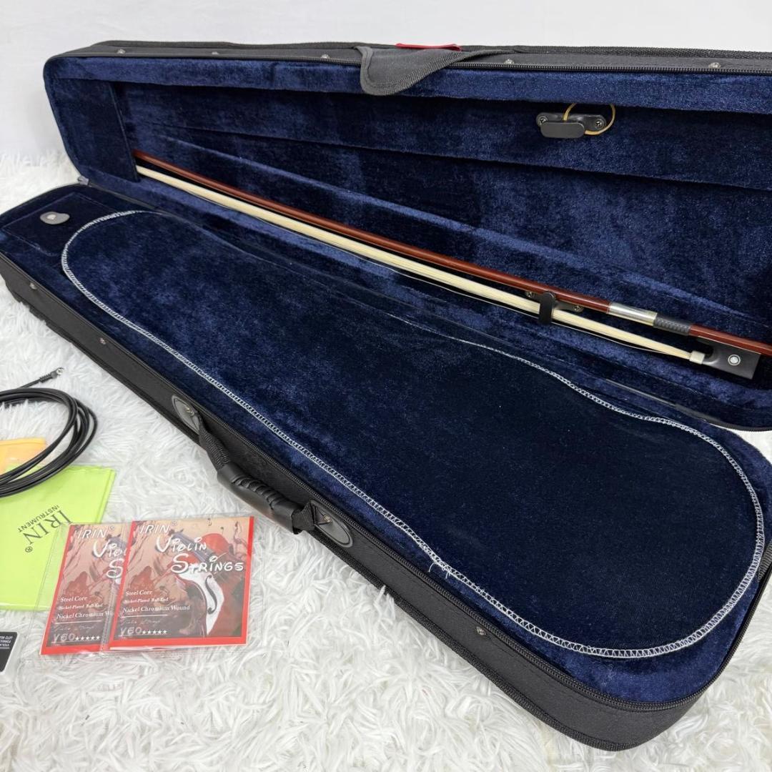 【美品】hallstatt サイレントバイオリン CV-210E エレキ 黒