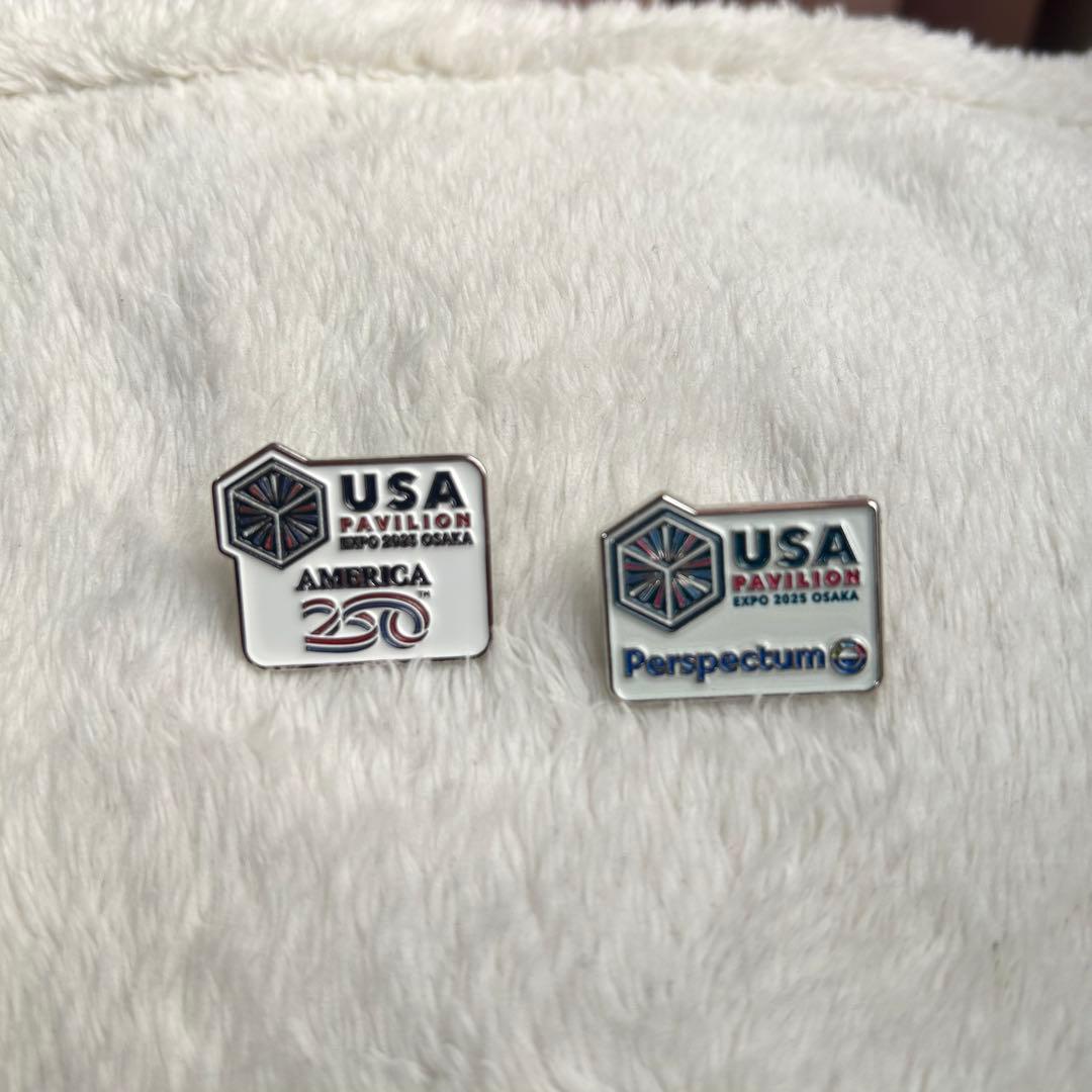 USA Pavilion Perspectum/250周年記念 ピンバッジ