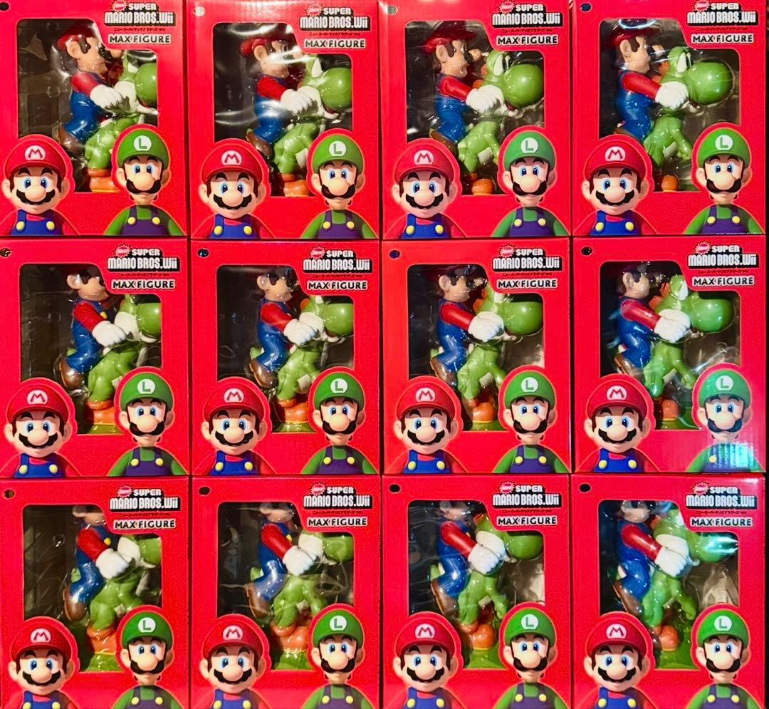 【新品・未開封】24体スーパーマリオブラザーズWiiフィギュア マリオ&ルイージ