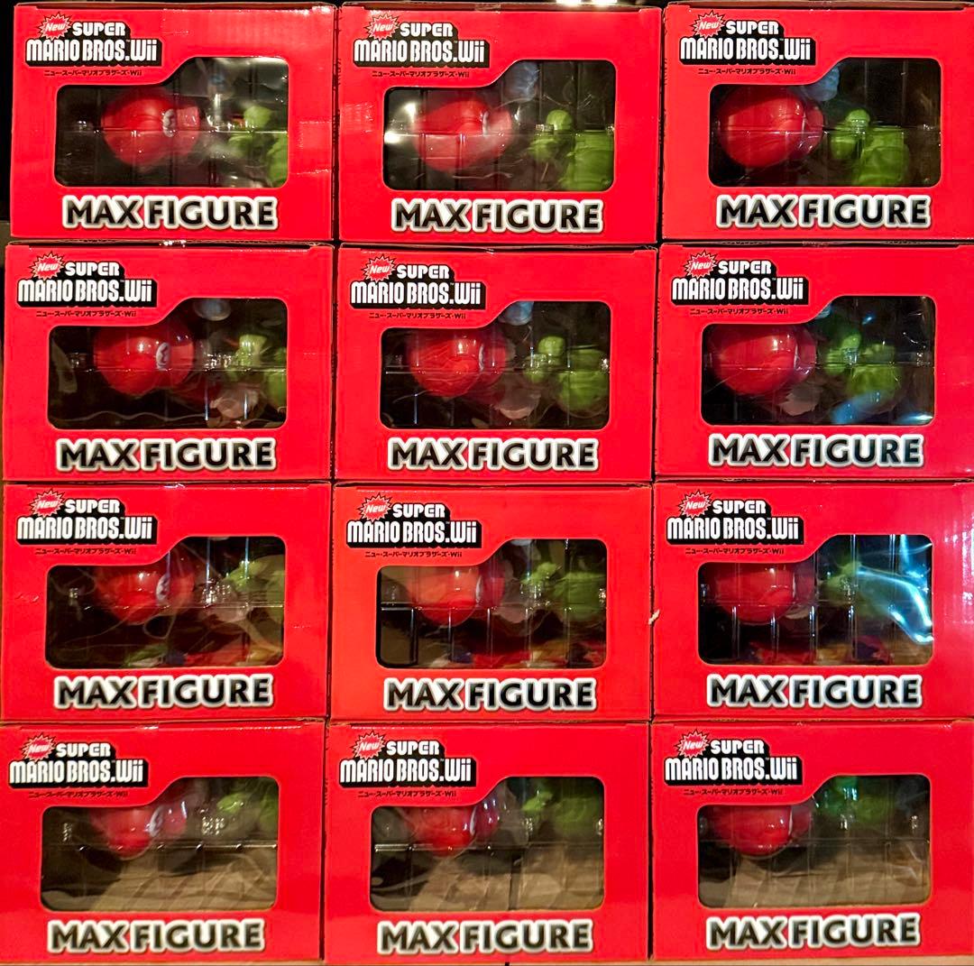 【新品・未開封】24体スーパーマリオブラザーズWiiフィギュア マリオ&ルイージ