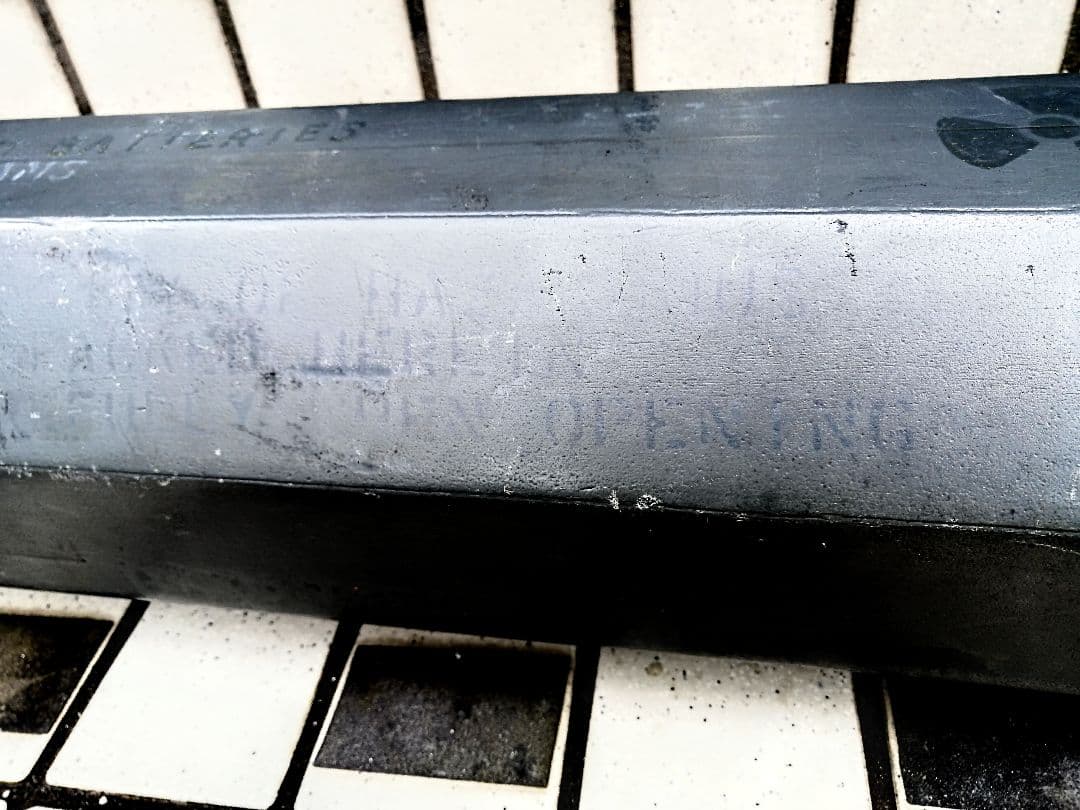 80'sビンテージ 米軍実物放出品★U.S.NAVY Sonobuoyコンテナ