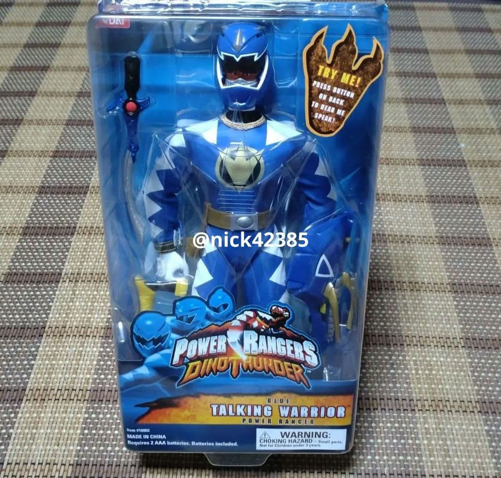 超激レア　パワーレンジャー トーキング　フィギュアセット