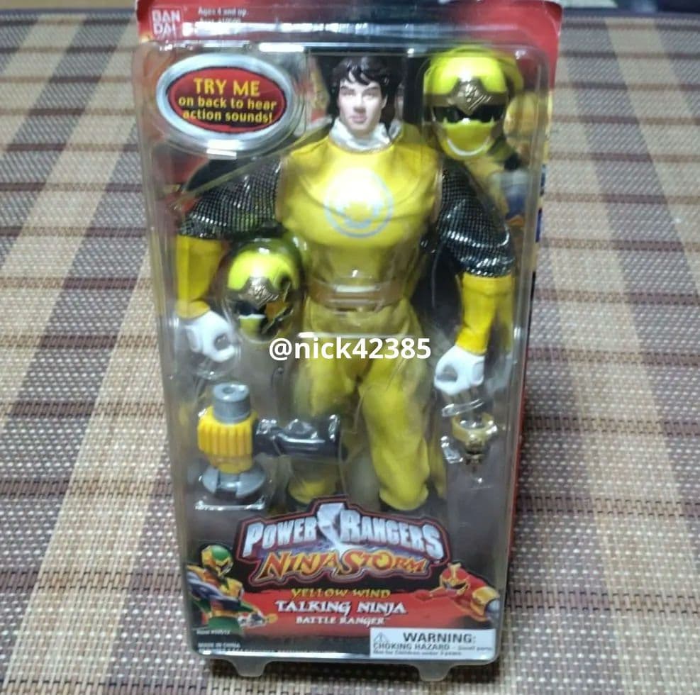 超激レア　パワーレンジャー トーキング　フィギュアセット