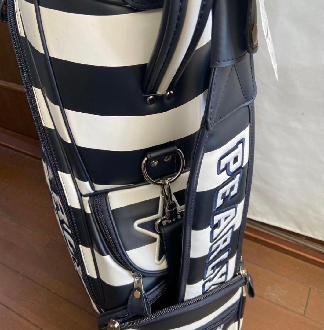 超希少モデル★PEARLY GATES パーリーゲイツ ボーダー キャディバッグ