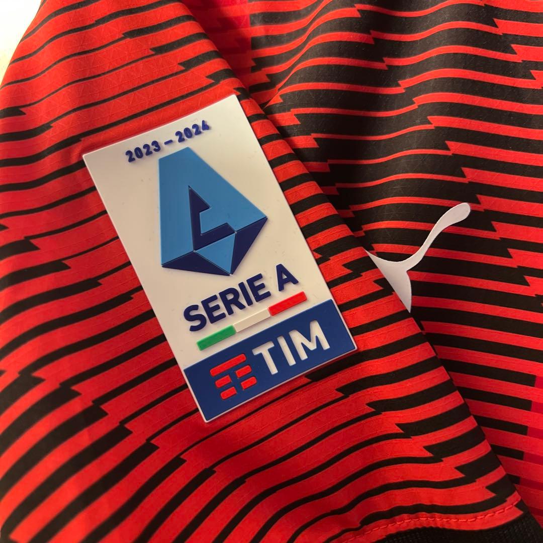 【未使用】ACミラン 23/24 オーセンティックユニフォーム ラインデルス M