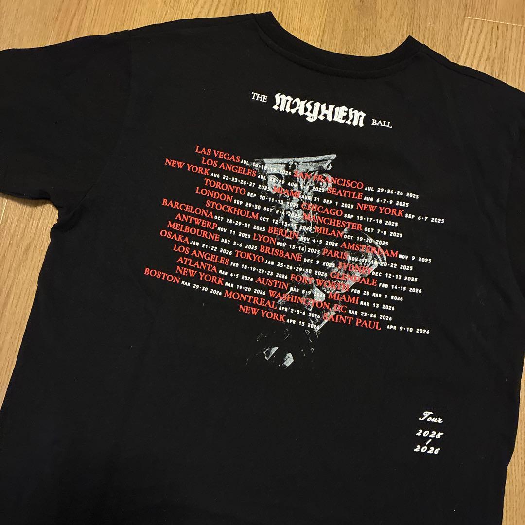 【美品】レディー・ガガ MAYHEM DANCE OR DIE Tシャツ S