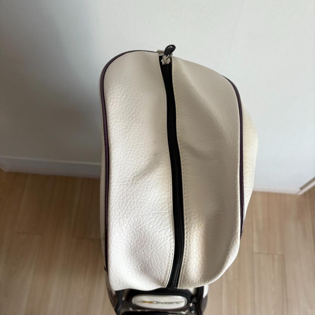 Callaway キャディバッグ 黒/白/赤 保護カバー付き