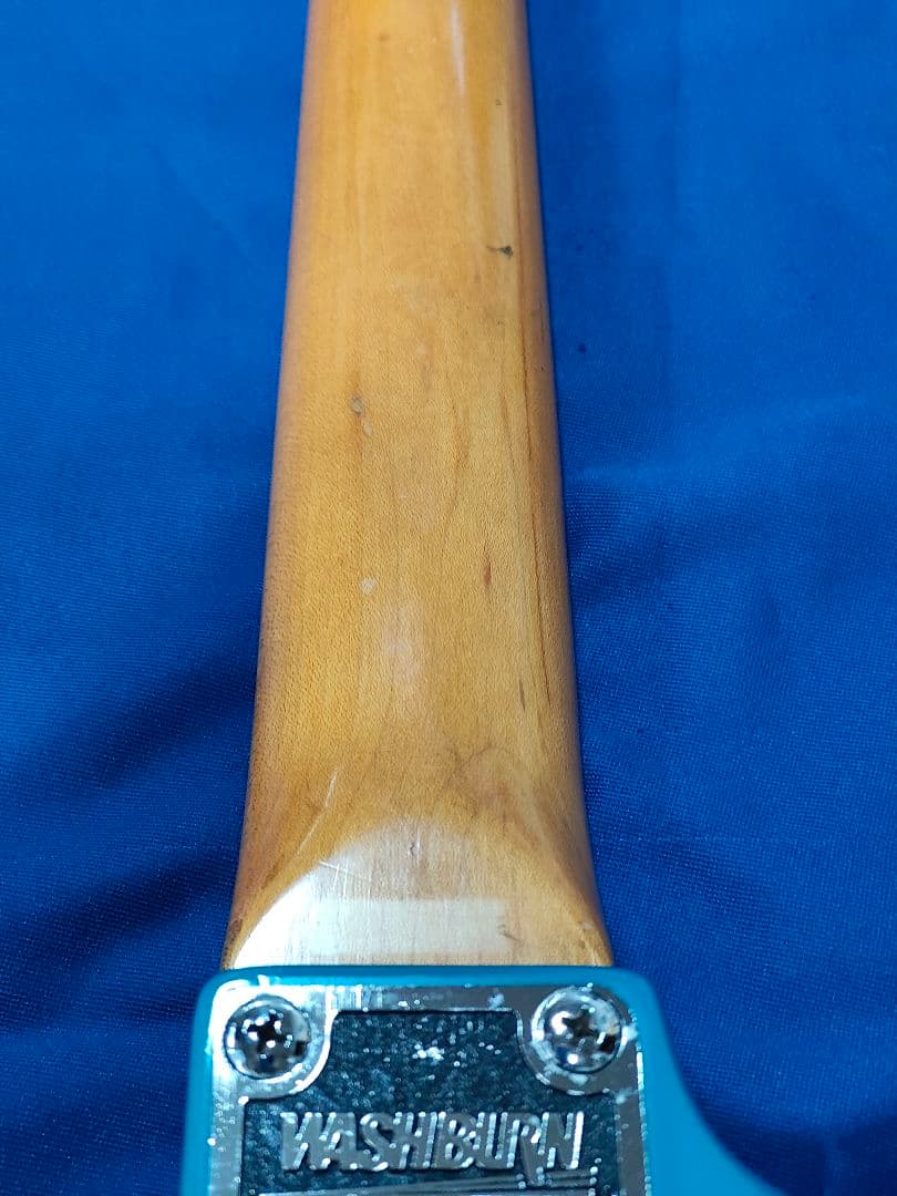 10日ほど修理いたしますWashburn G-JRV エレキギター 青