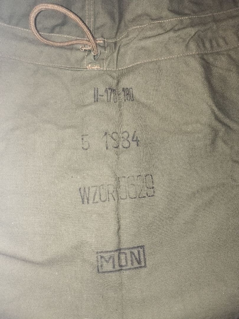 ポーランド軍幕 サイズ2 (Mサイズ)刻印あり 1枚