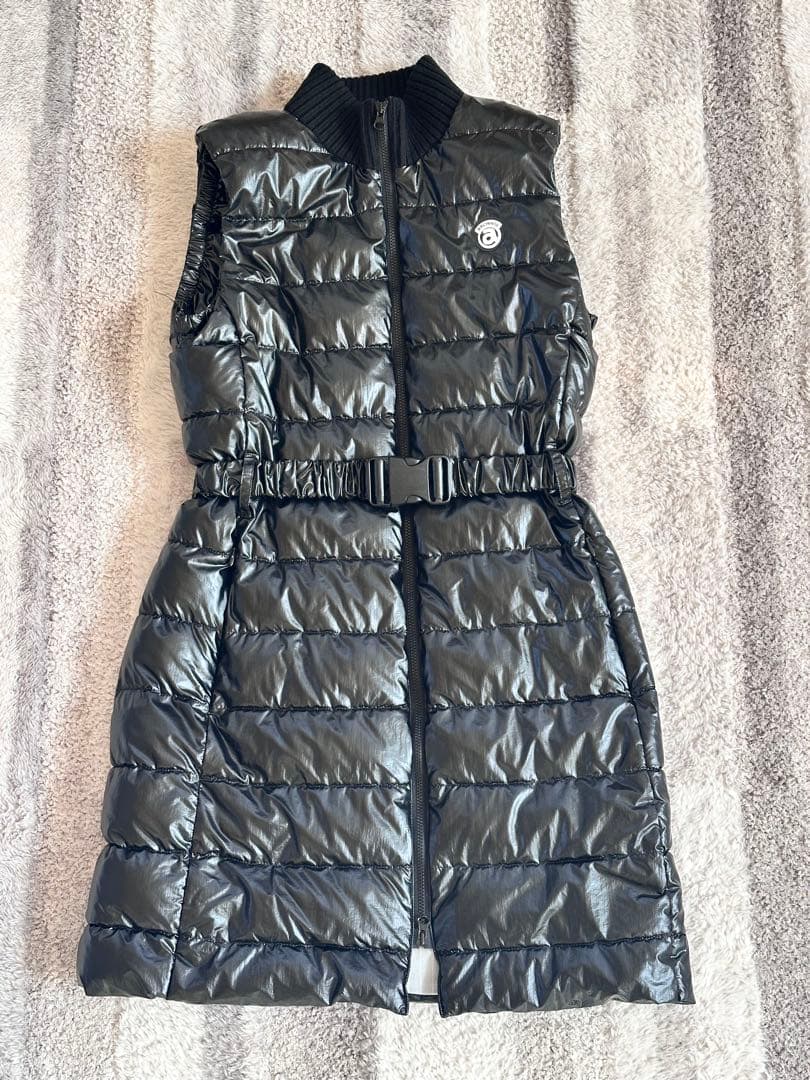 【極美品】archivio 中綿ロングベスト ワンピース