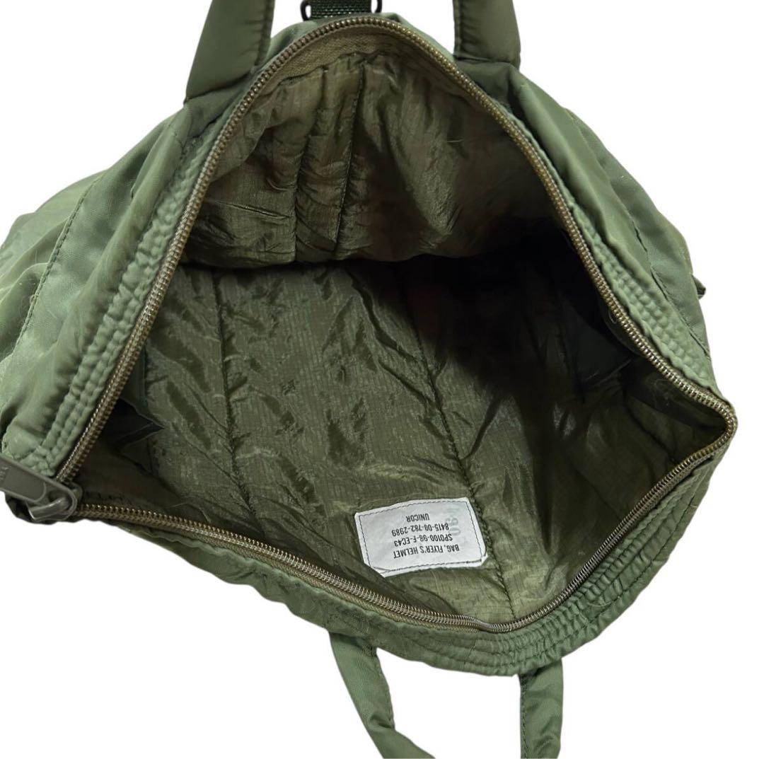 ビンテージ　90s　98年　ミリタリー　米軍　ヘルメットバッグ　鞄
