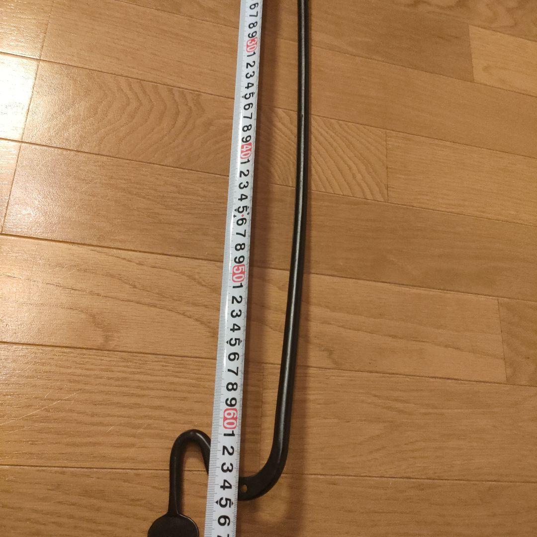 アンティーク アイアン タオルハンガー 幅約79×高さ約5cm ロング